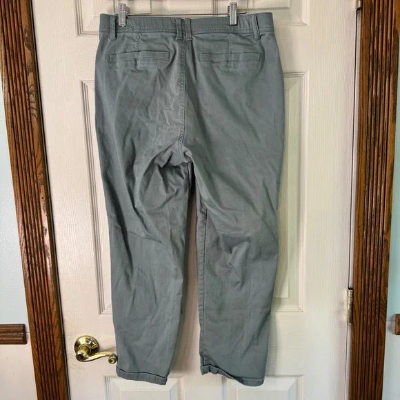 Democracy Cargo Pants AB Tech Utility Stretch Green Size 10